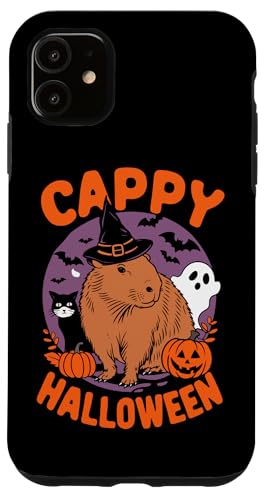 Hülle für iPhone 11 Halloween Kostüm Kürbis Skelett Horror Geist Hexe Horror von Funny Halloween Costume Men Women Kids Boys Girls