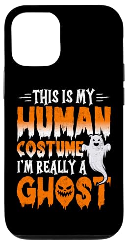 Hülle für iPhone 15 Pro Halloween Kostüm Kürbis Skelett Horror Geist Hexe Horror von Funny Halloween Costume Men Women Kids Boys Girls