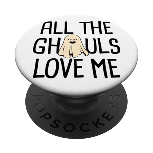 All The Ghouls Love Me Kinder Jungen Kleinkind Halloween PopSockets Klebender PopGrip von Funny Halloween Costume Novelty Apparel