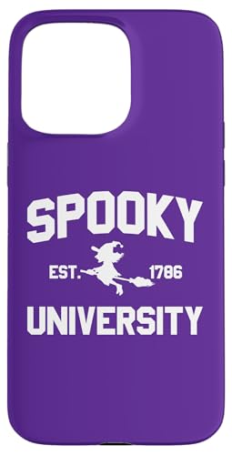 Hülle für iPhone 15 Pro Max Die Spooky University wurde 1786 gegründet und Witch U Spooky von Funny Halloween Costume Novelty Apparel