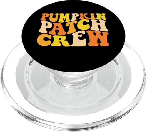 Pumpkin Patch Crew Halloween-Kürbis-Patch-Crew für Familien PopSockets PopGrip für MagSafe von Funny Halloween Costume Novelty Apparel