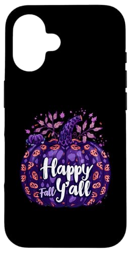 Hülle für iPhone 16 Kürbis-Halloween-Kostüm Happy Fall Trick or Treat Kunstwerk von Funny Halloween Costume Party Art