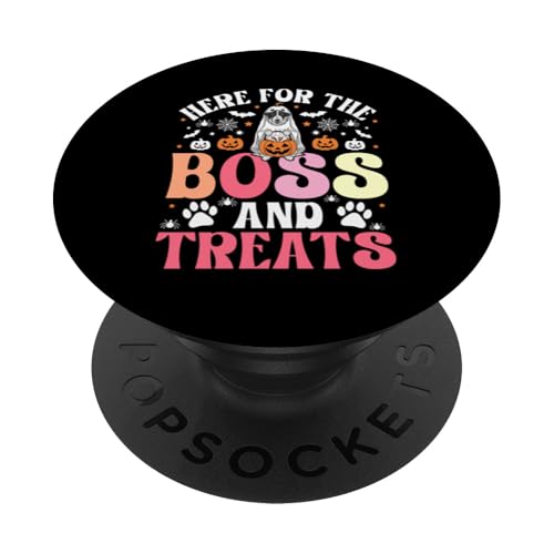 Halloween Herren Damen Kinder Geist Horror Hexe Gruseliger Kürbis PopSockets mit austauschbarem PopGrip von Funny Halloween Costume