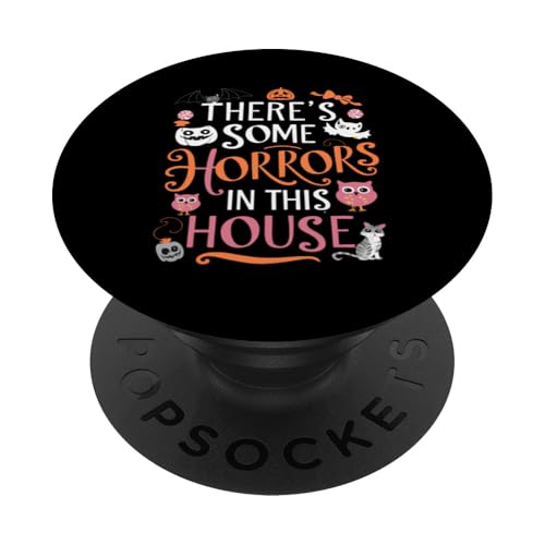 Lustiges Halloween Zitat Kostüm Horror Spruch Geist Halloween PopSockets mit austauschbarem PopGrip von Funny Halloween Costumes Men Women Kids