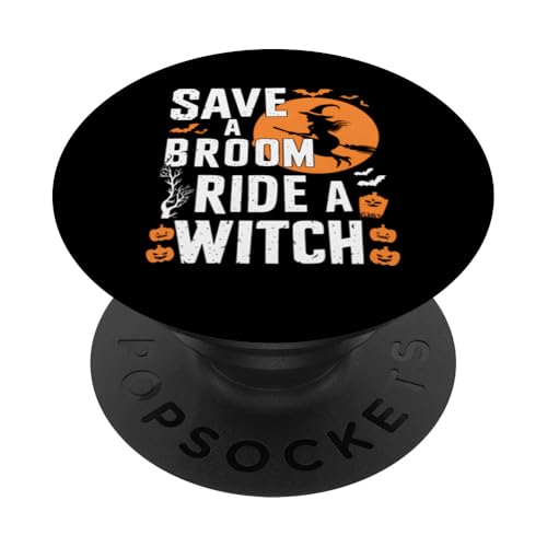 Lustiges Halloween Zitat Kostüm Horror Spruch Geist Halloween PopSockets mit austauschbarem PopGrip von Funny Halloween Costumes Men Women Kids