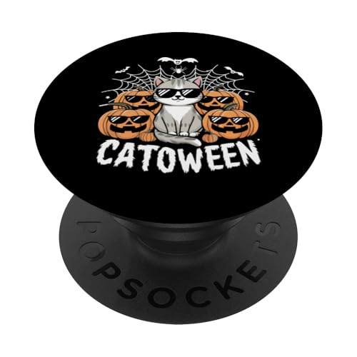 Lustiges Halloween Zitat Kostüm Horror Spruch Geist Halloween PopSockets mit austauschbarem PopGrip von Funny Halloween Costumes Men Women Kids