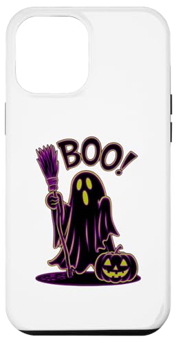 Hülle für iPhone 15 Pro Max Cute Witch Spooky Ghost Halloween-Grafik-T-Shirt für Herren und Damen von Funny Halloween Graphic Costume Tee