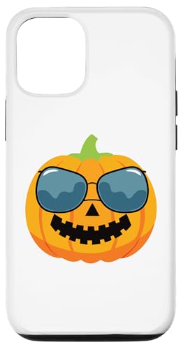 Hülle für iPhone 13 Happy Halloween Cooler Kürbis mit Sonnenbrille für Erwachsene und Kinder von Funny Halloween Gym Workout Casual Gothic Gift Tee