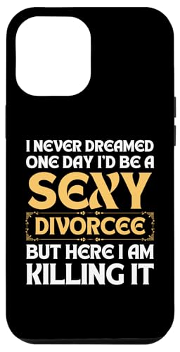 Hülle für iPhone 12 Pro Max Lustige geschiedene Kunst für Frauen Mädchen Scheidung Scheidung geschieden von Funny Happy Divorce Gift Divorced