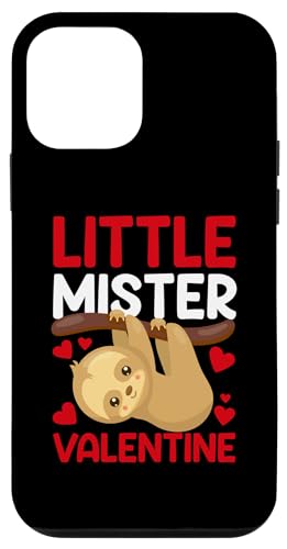 Hülle für iPhone 12 mini Sloth Little Mister Valentine Funny Valentine's Day Couple von Funny Happy Valentine's Day For Men Women