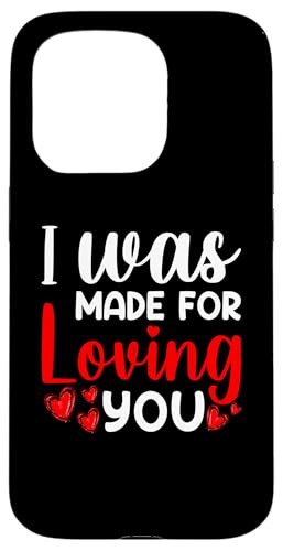 Hülle für iPhone 15 Pro Valentine I Was Made or Loving You Valentine's Day Couple von Funny Happy Valentine's Day For Men Women