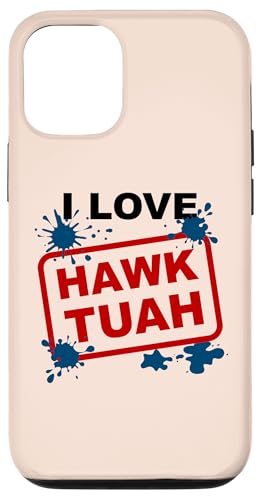 Hülle für iPhone 12/12 Pro I Love Heart Hawk Tuah Funny Hawk Tush Adult Humor Gag von Funny Hawk Tush Hawk Tuah Spit On That Thang Gifts