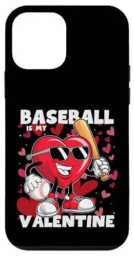 Hülle für iPhone 12 mini Lustiger Baseball is My Valentines Day Jungen Herren Sport Liebe von Funny Heart Playing Ball Sports Valentines Day .