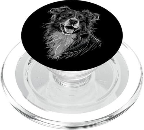 Border Collie Lover PopSockets PopGrip für MagSafe von Funny Herd Dog Art Gifts Tee Shirts & Hoodies