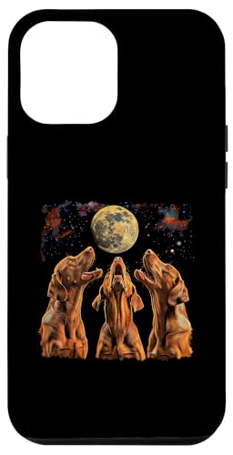 Hülle für iPhone 14 Plus Chesapeake Bay Retriever Hund Heulender Mond von Funny Howling At The Moon Gifts