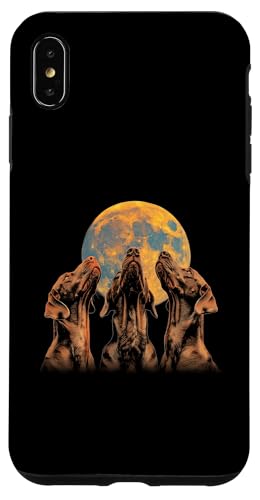 Hülle für iPhone XS Max Chesapeake Bay Retriever Hund Heulender Mond von Funny Howling At The Moon Gifts