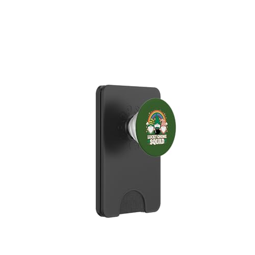 St. Patricks Day Funny Irish Lucky Squad Saint Paddy Gnomes PopSockets PopWallet für MagSafe von Funny Irish Saint Patrick Day Lucky St Paddy Gifts