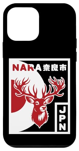 Hülle für iPhone 12 mini Nara Japan Deer Japanische Hirsche von Funny Japan Gifts