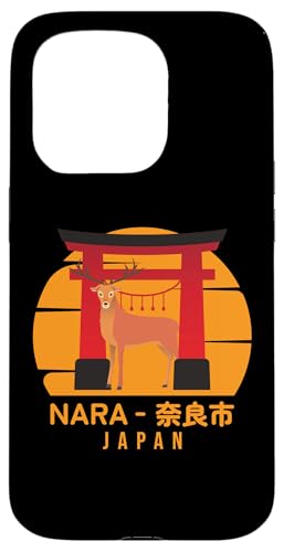 Hülle für iPhone 15 Pro Nara Japan Deer Japanische Hirsche von Funny Japan Gifts