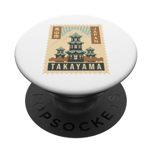 Takayama, Japan PopSockets Klebender PopGrip von Funny Japan Gifts