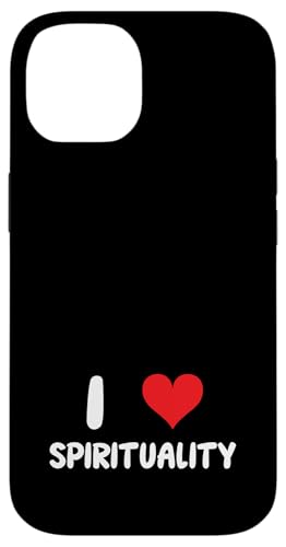 I Love Spirituality - Spirituelle Kirche Religion Gebet Hülle für iPhone 14 von Funny Job Hobby Boss Co-Worker for Men Women by RJ