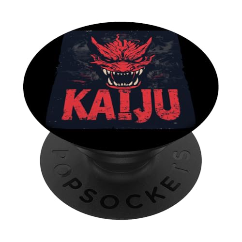 Kaiju Monster Statement für Kreatur-Enthusiasten PopSockets Klebender PopGrip von Funny Kaiju