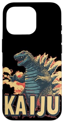 Wildes Kaiju-Monster für Fans mutiger Kreaturen Hülle für iPhone 16 Pro von Funny Kaiju