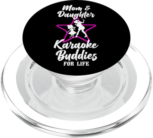 Karaoke Sänger Mama Mutter und Tochter Karaoke Buddies für PopSockets PopGrip für MagSafe von Funny Karaoke Singer HD0