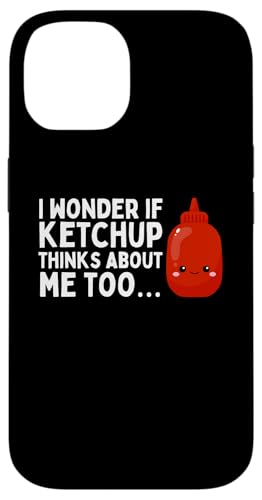 Hülle für iPhone 14 Cooles Ketchup-Design für Männer Frauen Catsup Sauce Ketchup Liebhaber von Funny Ketchup Gift Ketchup Lover Apparel