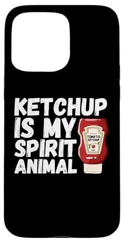 Hülle für iPhone 15 Pro Max Coole Ketchup-Kunst für Männer Frauen Kinder Catsup Ketchup Liebhaber von Funny Ketchup Gift Ketchup Lover Apparel