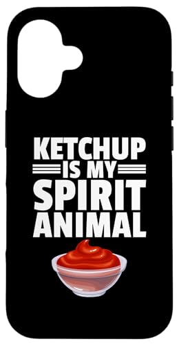 Hülle für iPhone 16 Coole Ketchup-Kunst für Männer Frauen Kinder Catsup Ketchup Liebhaber von Funny Ketchup Gift Ketchup Lover Apparel