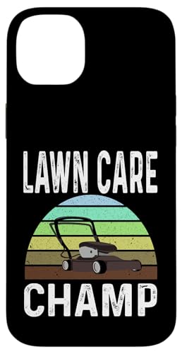 Hülle für iPhone 14 Plus Funny Lawn Care Champ Grasmähen Rasenmäher Papa Vater von Funny Lawn Care Gifts