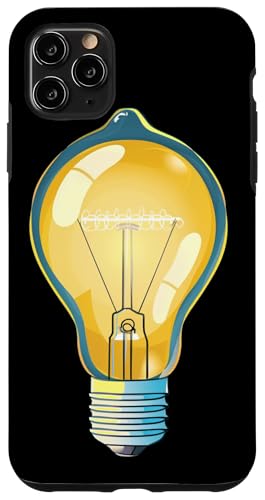 Hülle für iPhone 11 Pro Max Leuchtend leuchtendes Glühbirnen-Kostüm von Funny Light Bulb Outfit