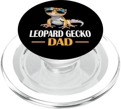 Reptile Dad Leopard Gecko Lover PopSockets PopGrip für MagSafe von Funny Lizard Gifts Graphic Tee Shirts & Hoodies