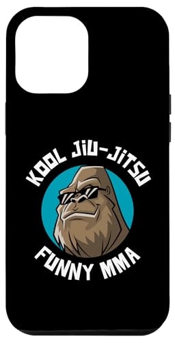 Hülle für iPhone 12 Pro Max Kool Jiu-Jitsu, Cool, MMA, Bigfoot Sasquatch, Grappling von Funny MMA