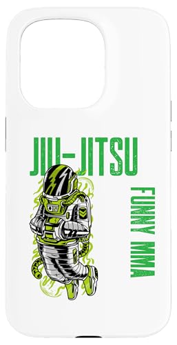 Hülle für iPhone 15 Pro Jiu-Jitsu Chill Astronaut, MMA, Grappling, Muay Thai, Kampf von Funny MMA