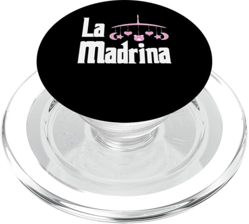 Funny Proposal Pink Crib Toy Desing - La Madrina PopSockets PopGrip für MagSafe von Funny Madrina Proposal Designs