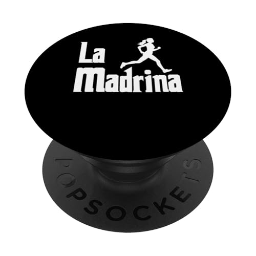 Funny Proposal Runner Desing - La Madrina PopSockets Klebender PopGrip von Funny Madrina Proposal Designs