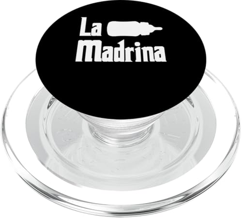 Funny Proposal White Baby Bottle Desing - La Madrina PopSockets PopGrip für MagSafe von Funny Madrina Proposal Designs