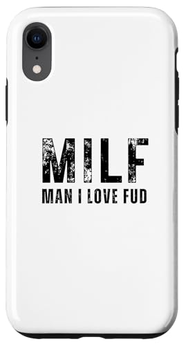 Man I Love FUD - Lustiges MILF Wortspiel Hülle für iPhone XR von Funny Man I Love Pun Gifts