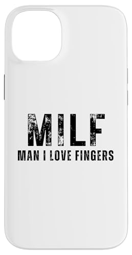 Man I Love Fingers - Lustiges MILF Wortspiel Hülle für iPhone 14 Plus von Funny Man I Love Pun Gifts