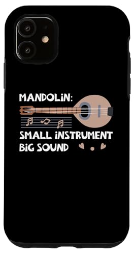 Hülle für iPhone 11 Mandoline Kleines Instrument Big Sound Mandolinenspieler Musiker von Funny Mandolin Musician Gifts