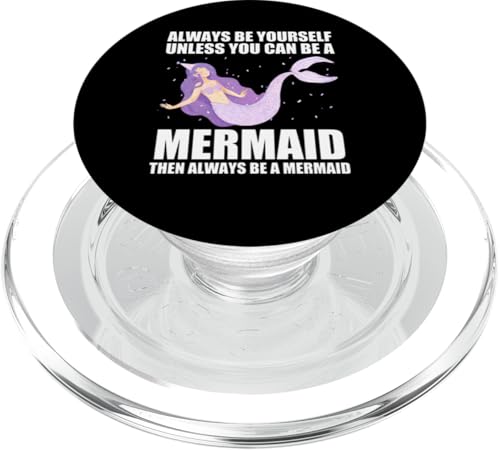 Coole Meerjungfrauenkunst für Frauen Mädchen Meerestiere Meerjungfrau Liebhaber PopSockets PopGrip für MagSafe von Funny Mermaid Gift Apparel