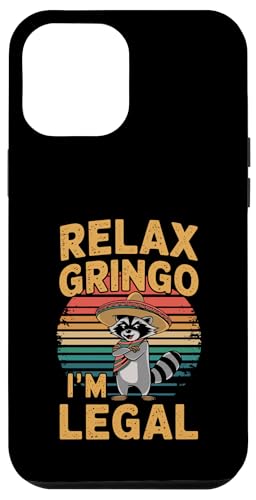 Mexikanischer Waschbär Lustige Party Mexiko Relax Gringo Im Legal Hülle für iPhone 12 Pro Max von Funny Mexico Outfit Latina Chicano Mexican Clothes