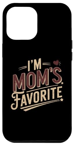 Hülle für iPhone 12 Pro Max Ich bin Mamas Lieblingskleidung mit lustiger sarkastischer Familiengrafik von Funny Mom's Clothing