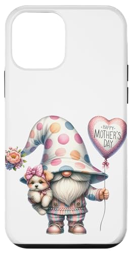 Hülle für iPhone 12 mini Cute Dog Mom Gnome Graphic For Mama Mommy Happy Mothers Day von Funny Mothers Day Gifts Funny Gnome For Garden Mom