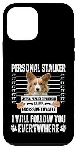 Funny Personal Stalker Dog Design - Corgi Hülle für iPhone 12 mini von Funny Mugshot Dog Jail Designs