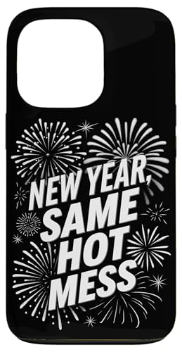 Hülle für iPhone 13 Pro Frohes neues Jahr Lustiges neues Jahr Selbes Durcheinander von Funny New Years Eve Party Silvester Men Women Tees