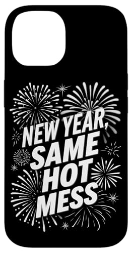 Hülle für iPhone 14 Frohes neues Jahr Lustiges neues Jahr Selbes Durcheinander von Funny New Years Eve Party Silvester Men Women Tees