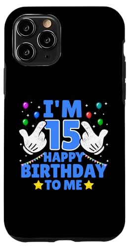 Hülle für iPhone 11 Pro 15 Jahre alt Geburtstagsgeschenke für Kinder 15. Geburtstag von Funny Novelty Cute Kids Birthday Gifts Store By Mj